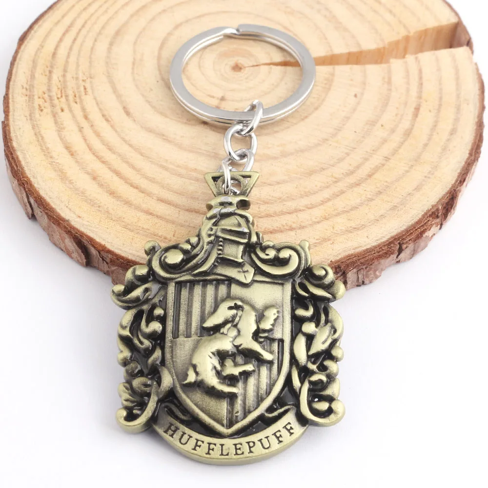 Фильм hp дом знак школы Хогвартс открывалка для бутылок брелок Ravenclaw Хогвартс Hufflepuff талисманы брелок для ключей на цепочке женские ювелирные изделия