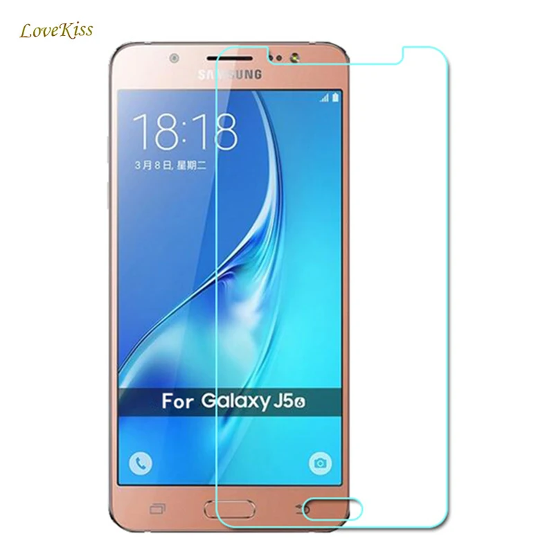 Закаленное стекло защитная пленка для Samsung Galax J5 2016 J510 J510F SM J510FN J510G Duos J510Y Filmo чехол