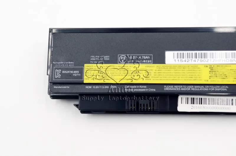 Оригинальный аккумулятор JIGU 42T4861 42T4862 42T4873 42Y4874 для ноутбука Lenovo ThinkPad X220 X220s X220i 11 1 В