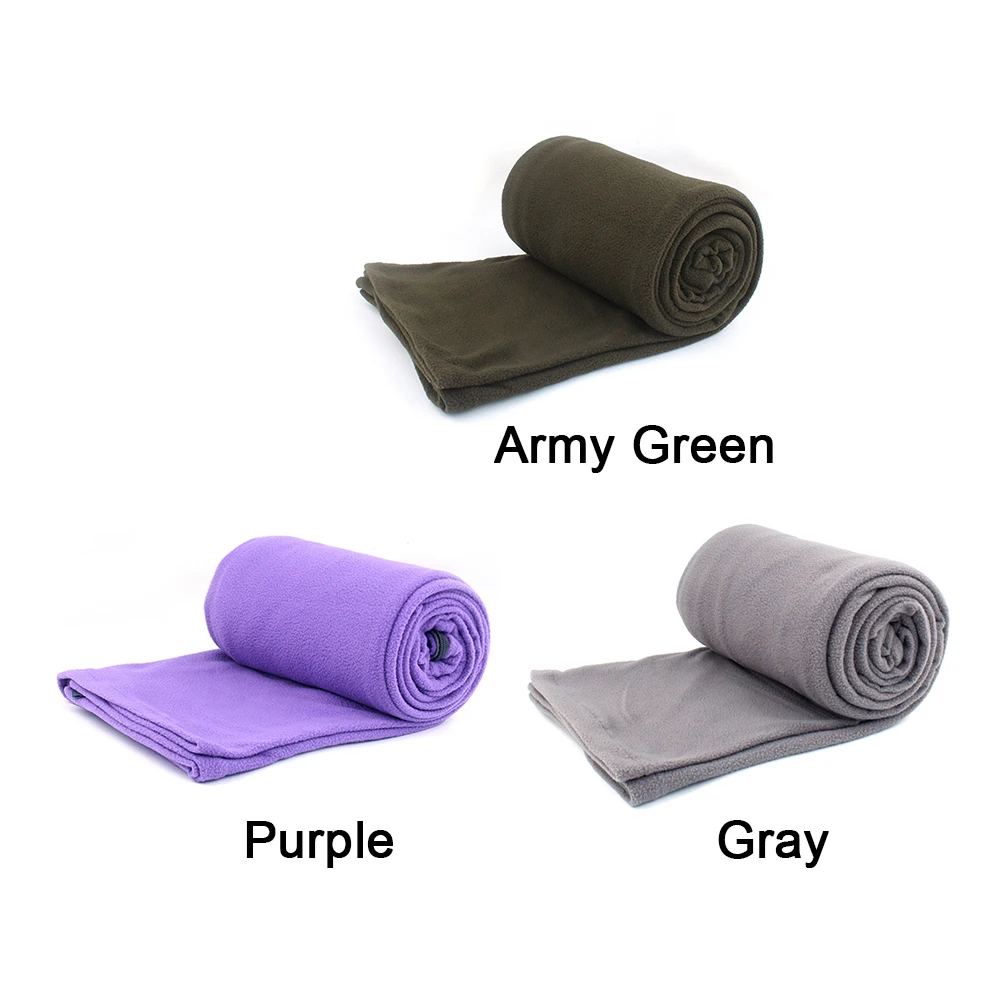 Спальный мешок для путешествий Флис Multi функция поездки на молнии Кемпинг