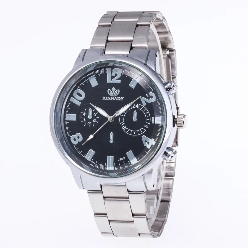 Оригинальный бренд 1 шт. наручные часы для мужчин и женщин мужские из нержавеющей