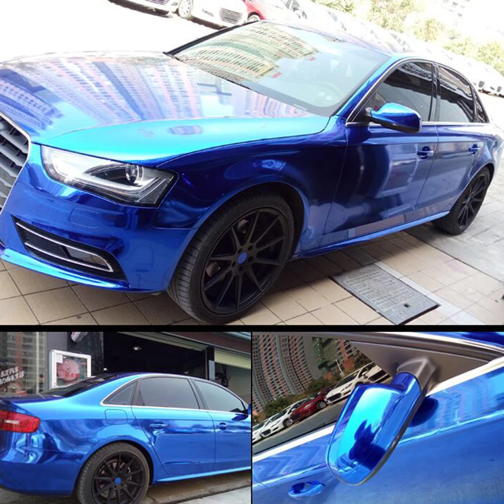 Цветная пленка яркая зеркальная поверхность маска покрытие автомобильная