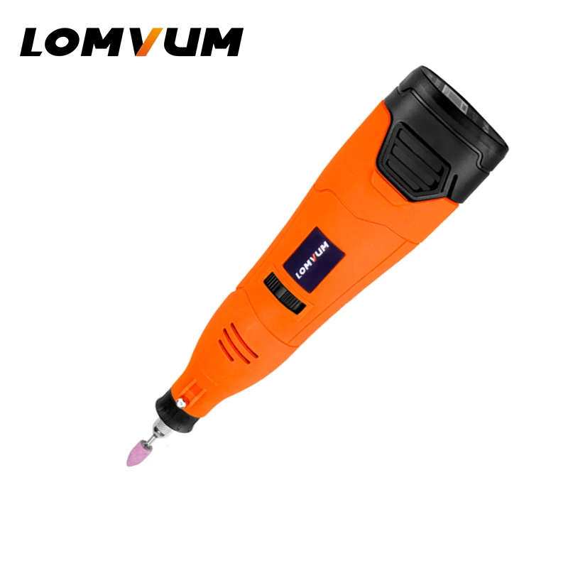 LOMVUM Мини электрическая шлифовальная машина Dremel гравер набор 12 в перезаряжаемая Беспроводная шлифовальная машина 5 скоростей шлифовальный полировальный абразивный инструмент искусство