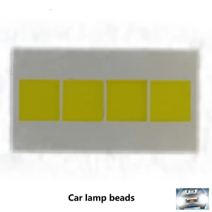 Автомобильные фары, светодиодные лампы для фар, теплый белый 5500K 6000 светодиодный SMD 6838, 20 Вт, 6,8 в, 9005 мА, 9006 лм, 5 шт.