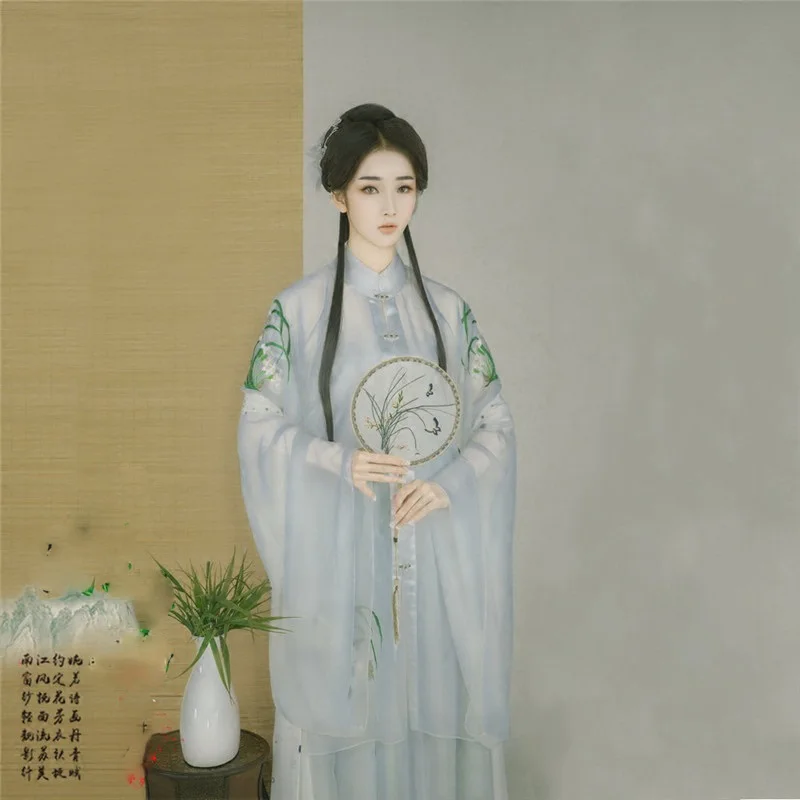 Jie Yu Huan женский деловой костюм Hanfu для выступлений тематической фотографии |