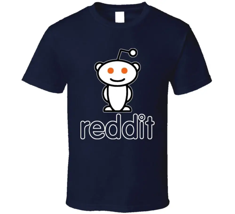 Футболка с логотипом Reddit онлайн Forum футболка со скидкой из 100% хлопка для мужчин