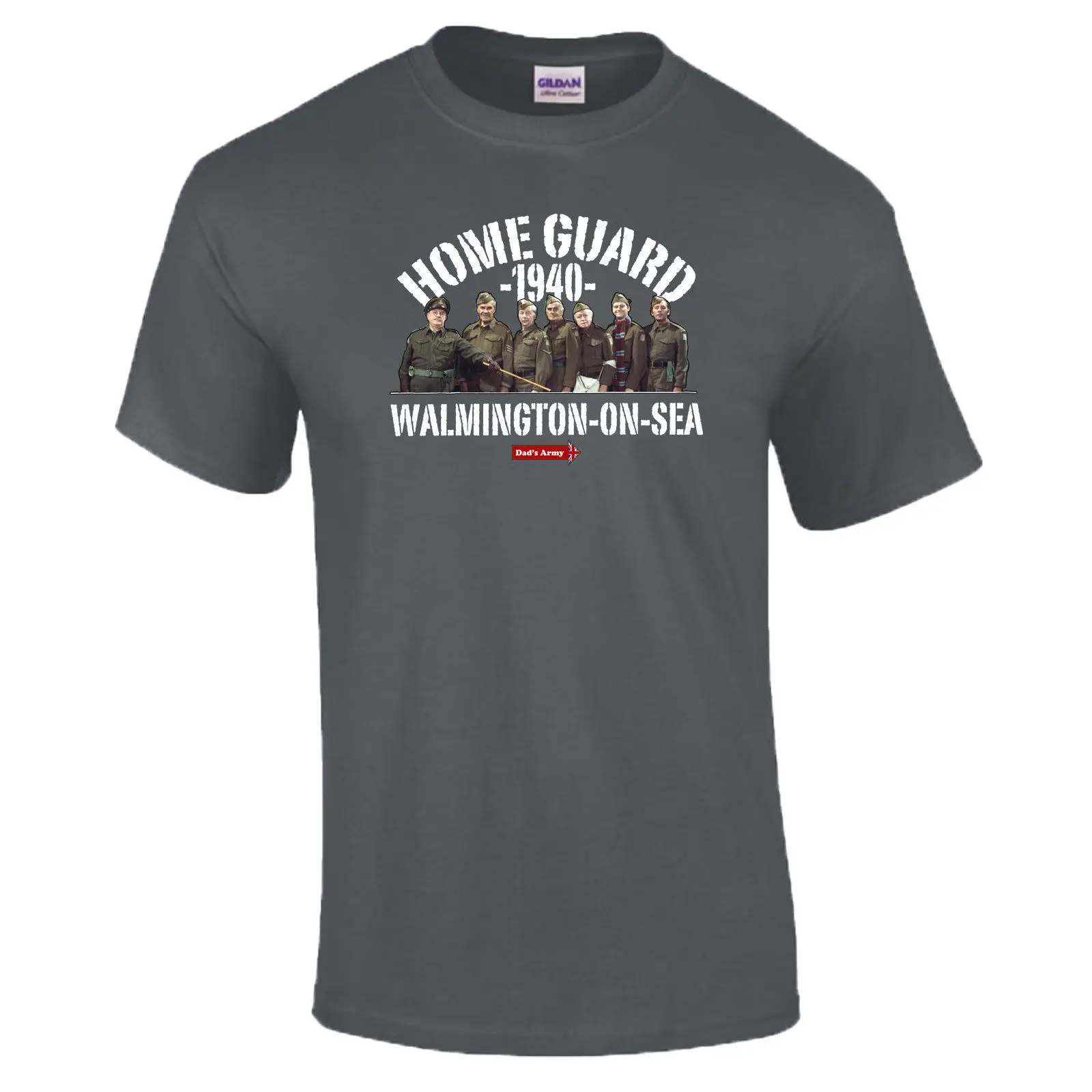 Dad's Army Cult TV Home Guard 1940 Walmington Mainwaring Pike Dad футболка новые футболки Забавные топы и