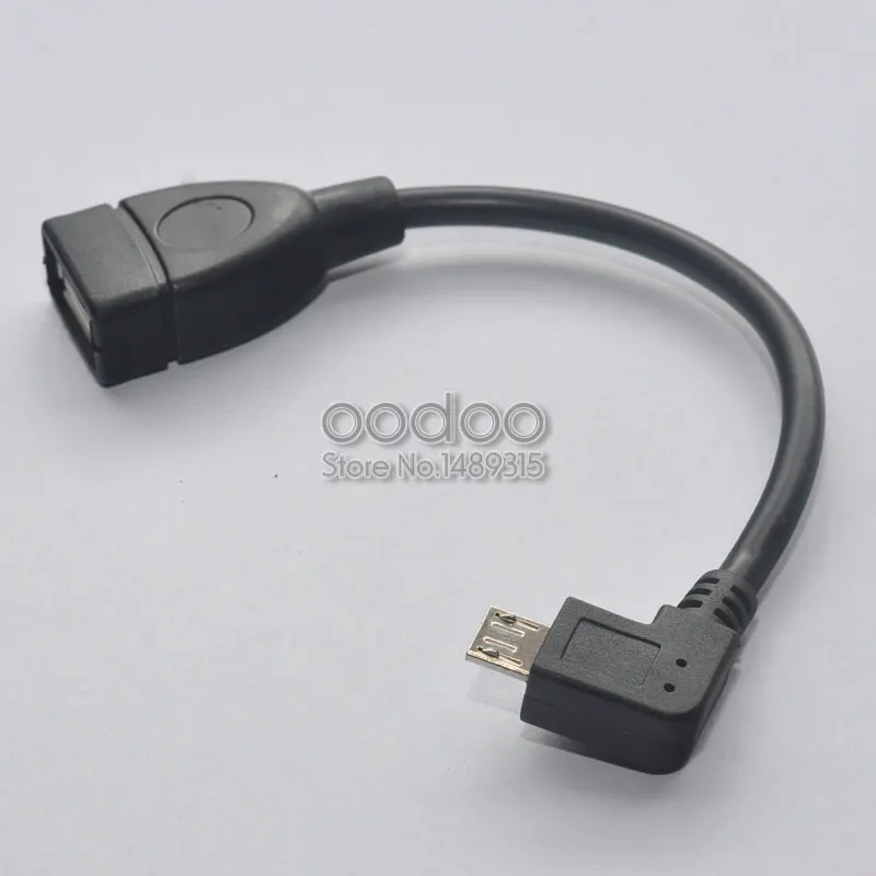 Micro USB OTG адаптер 90 град. для UTV007 плата видеоввода андроид мобильный телефон |