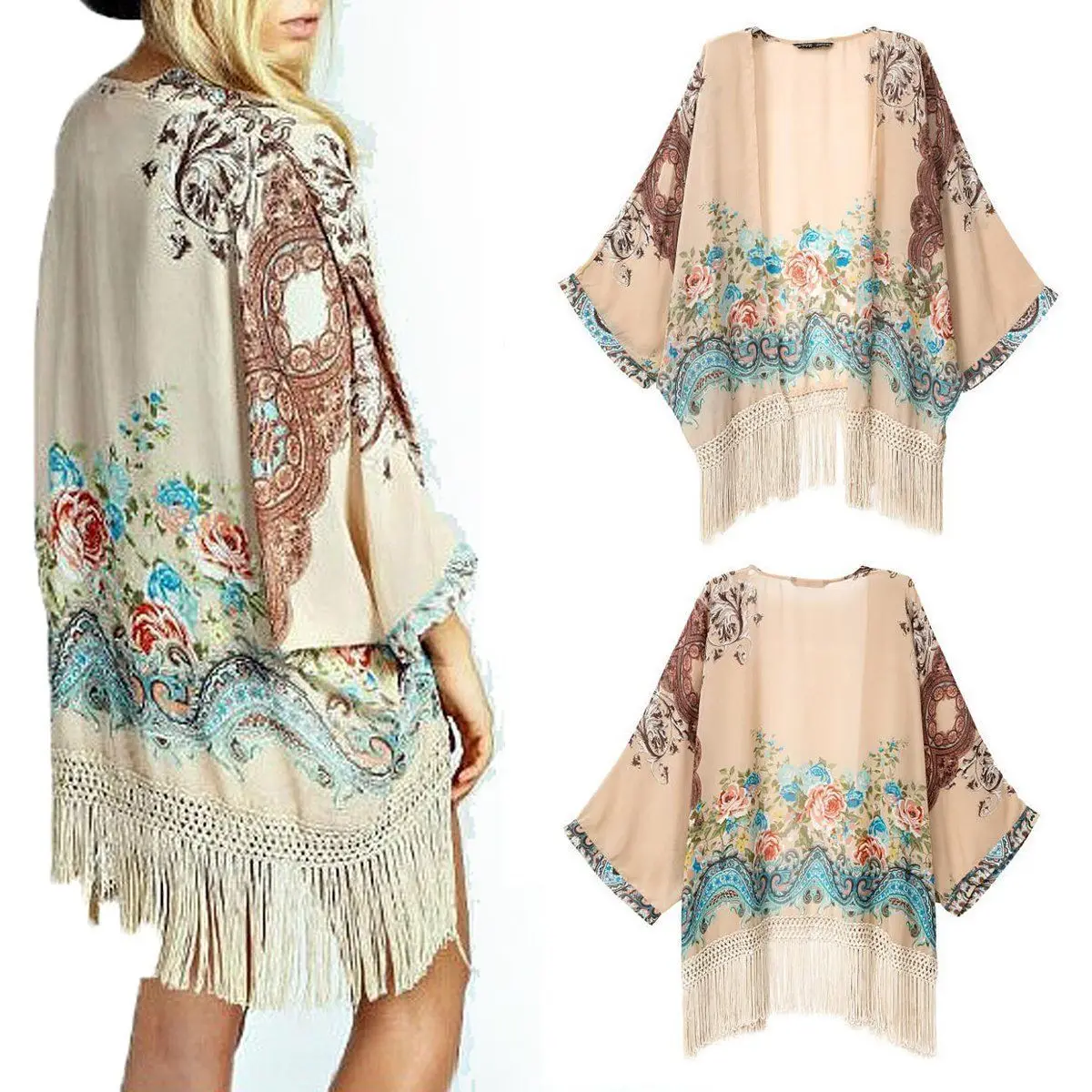 2018 Новое поступление Полный открытый стежок Повседневный Без женщин Цветочный