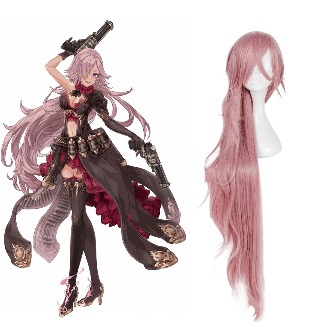 Парик для косплея Золушки SINoALICE из Токийской игры 120 см/46 5 дюйма мужской парик с