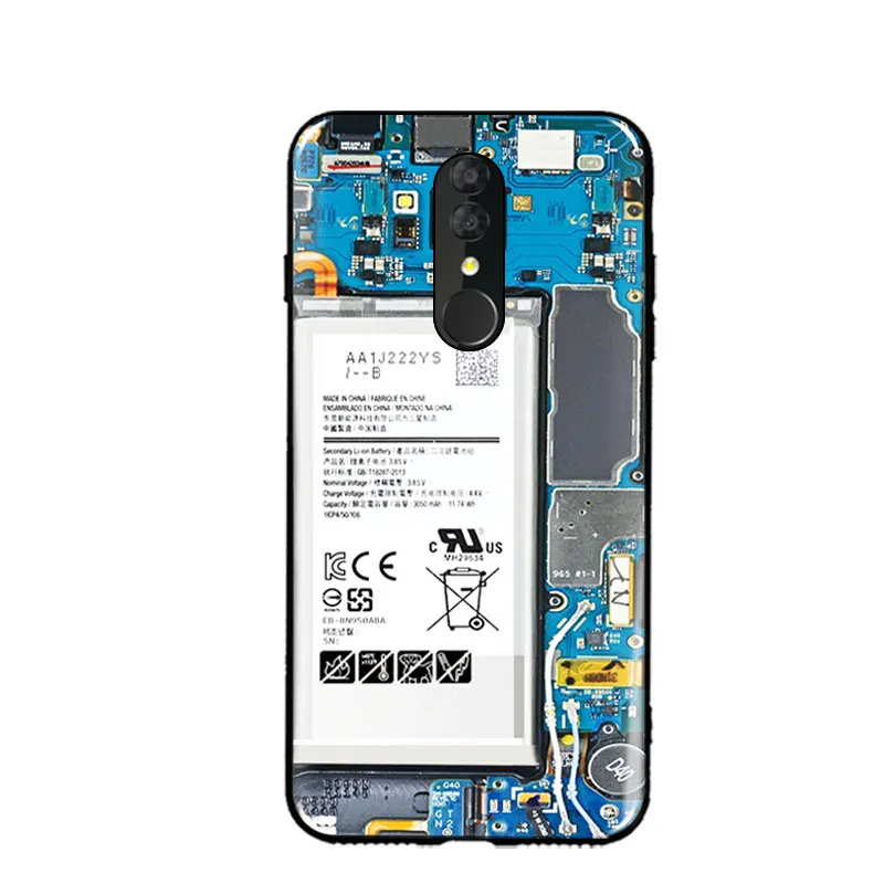 Чехол для alcatel 3 (2019) довольно интересный силиконовый мягкий ТПУ чехол 3L L 2019 |