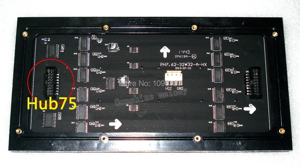 Светодиодные модули SMD 3в1 P7.62 RGB полноцветная светодиодная панель для