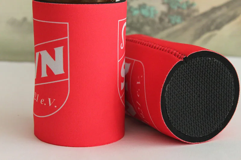 100pcs /lot Custom Neoprene Stubby Holder Beer Can Cooler Sleeve For 330ml Bags Cans During Birthday Party Celebrations | Багаж и сумки