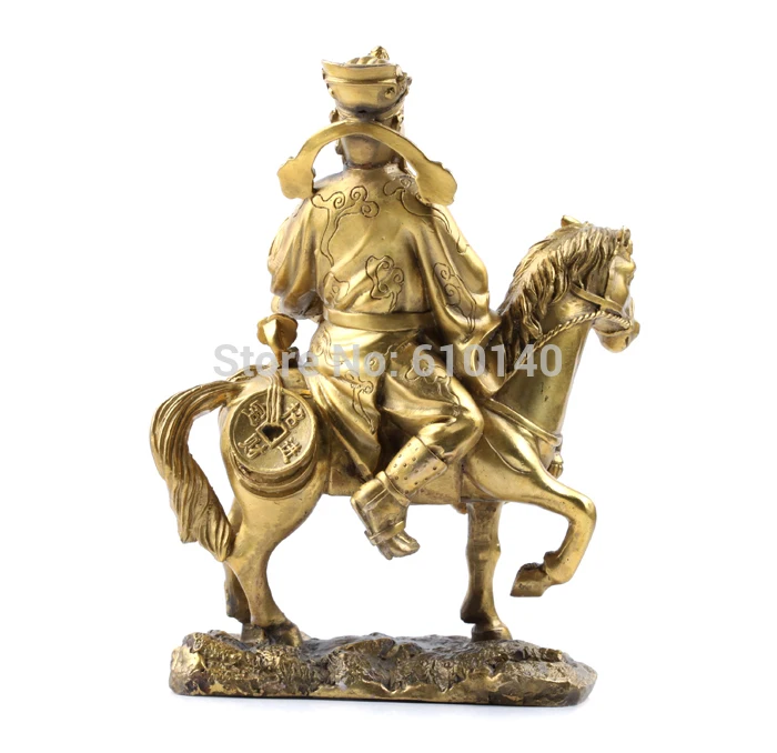 Бронзовые статуи украшения Работа сразу удача для изучения фэн шуй бумажный