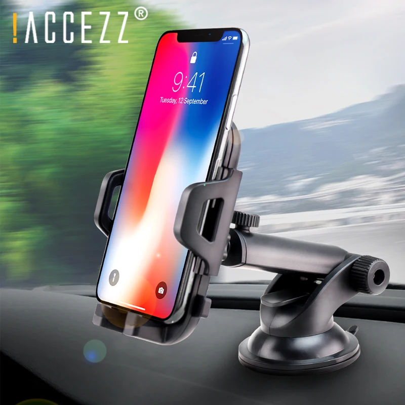 ! Автомобильный держатель телефона ACCEZZ универсальная подставка для смартфона с