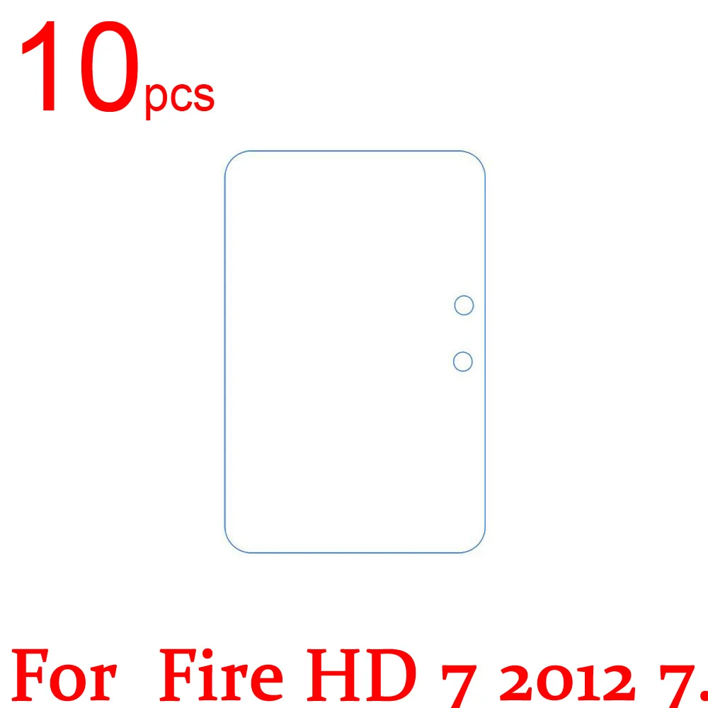 10 шт. Ультрапрозрачная/матовая/нано защитная пленка для ЖК экрана Amazon Kindle Fire HD 7 2015