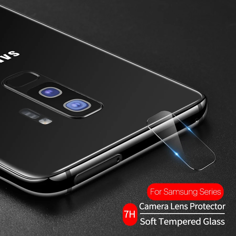 Задняя крышка объектива камеры закаленное стекло для Samsung Galaxy S10 S9 S8 A8 Plus E M20 M10