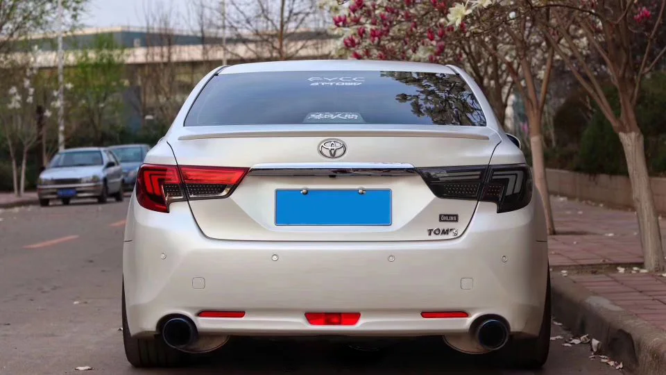 Задний светильник на бампер автомобиля для Toyota eiz, задний светильник Mark X Aurion,~ лет, автомобильные аксессуары, задний фонарь для eiz, задний светильник