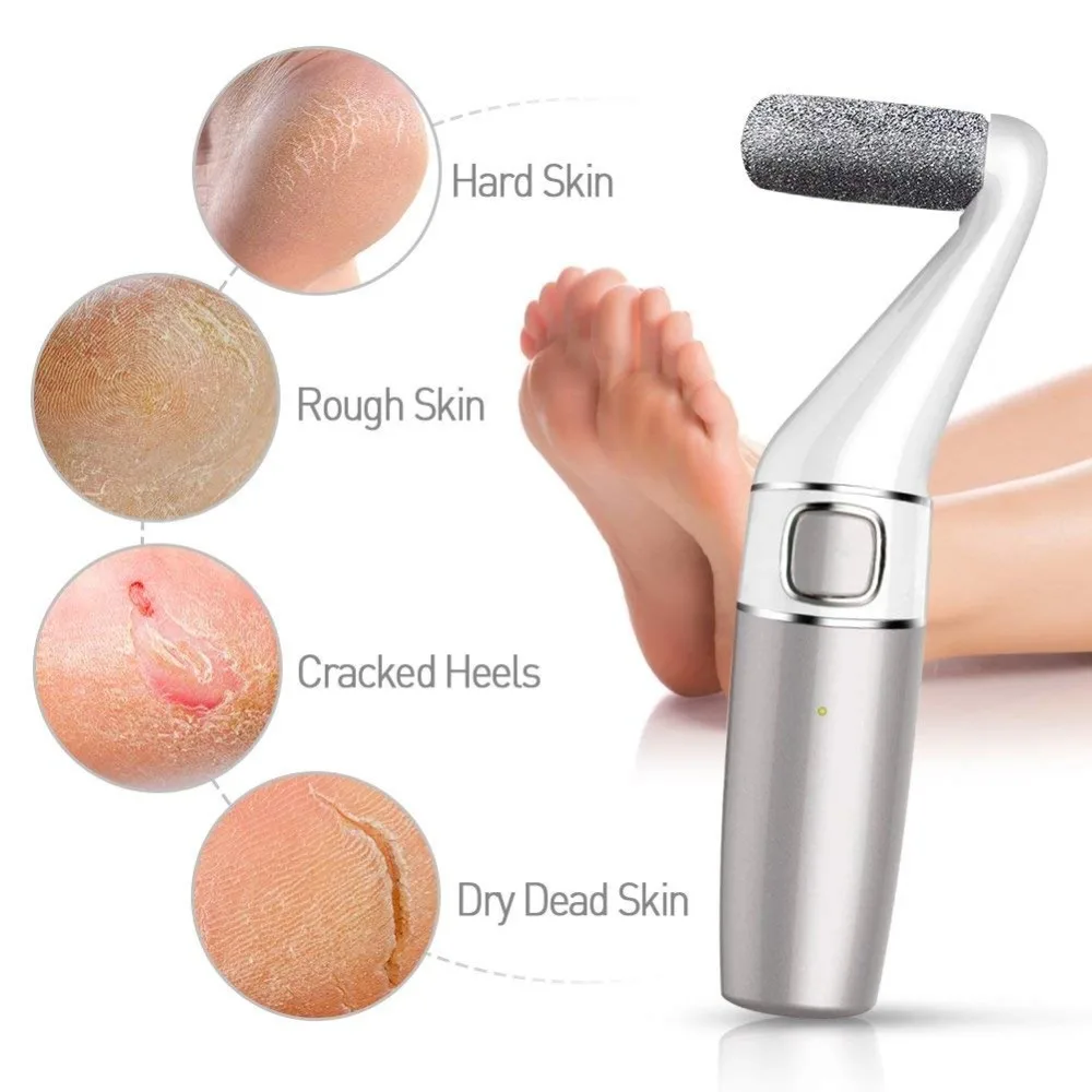 Destone FeetCare #7 Электронная пилка для педикюра на каблуках ног 2 скорости удаление