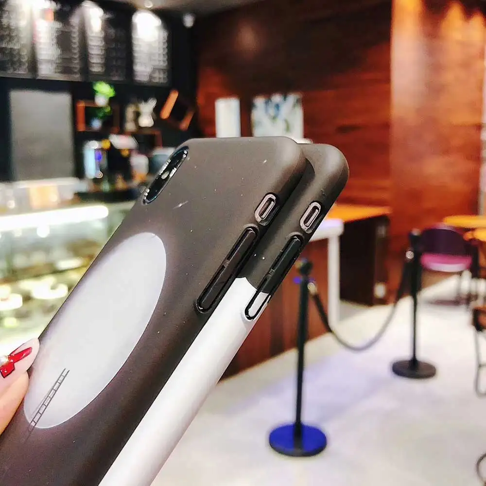 Boucho Мода пространство Лун светящийся чехол для iphone XS MAX XR X 8 7 6 S plus Млечный Путь
