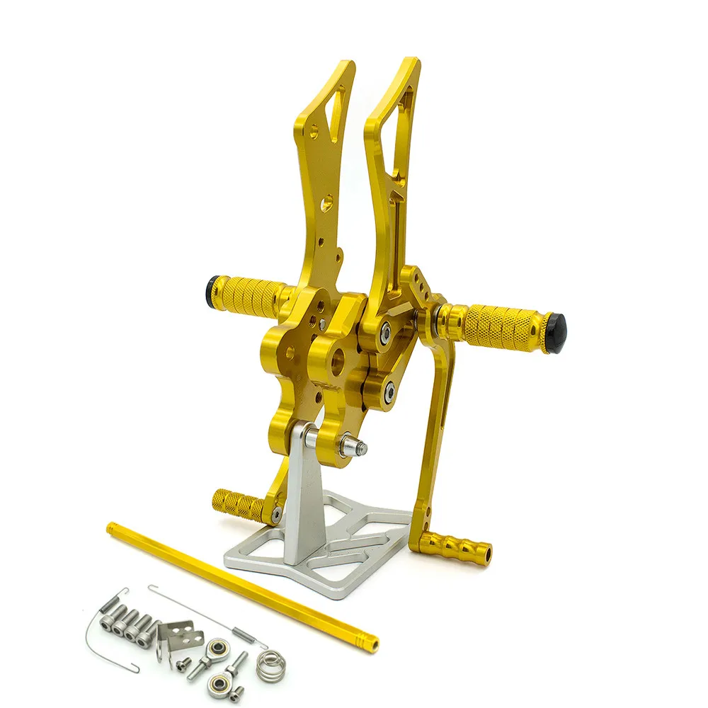 Комплект задних подножек для мотоцикла MFS Регулируемые подножки Yamaha FZ1 FZS1000 Fazer FZ8