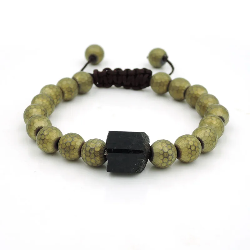 Титановые серебряные r/бронзовые граненые Матовые Круглые бусины из гематита и