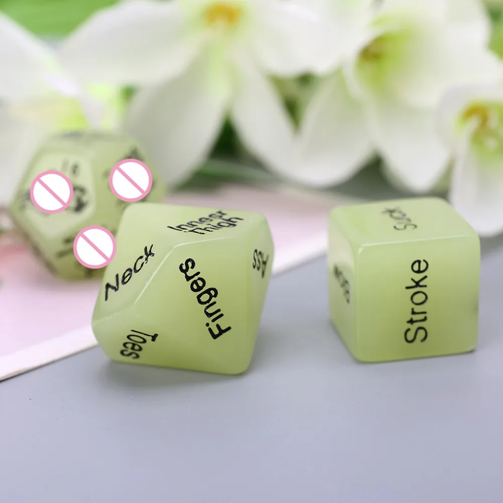 4 шт. Акриловые светящиеся игральные кости D6 D10 D12 для ночного клуба и бара
