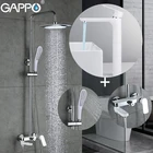 GAPPO Смесители для ванны, водопроводная система для душа, настенный водопад, насадки для душа, дождевые смесители, смесители для ванны, для Do Anheiro