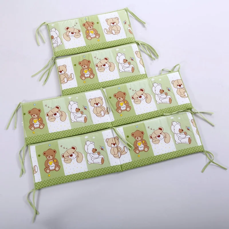 4 шт. Детские хлопковые Бамперы для кроватки обезьяны Льва оленя|baby bumper|bumper for babycrib