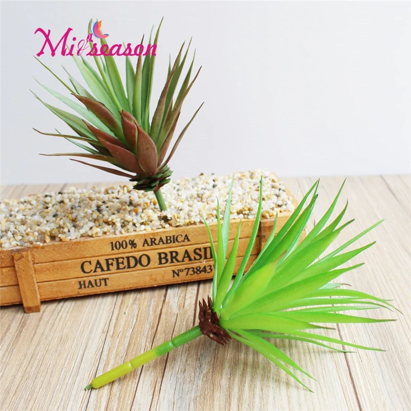 Искусственные суккуленты украшение земля лотос растения трава пустыня