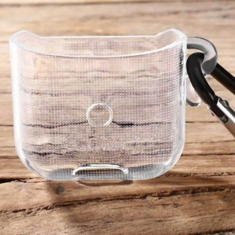 Мини ТПУ прозрачный рукав для хранения беспроводной Bluetooth наушники защитная