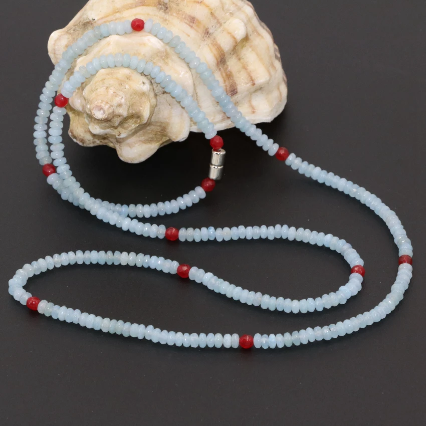 Горячая Распродажа оригинальный дизайн длинная цепочка 4 ряда синий нефрит