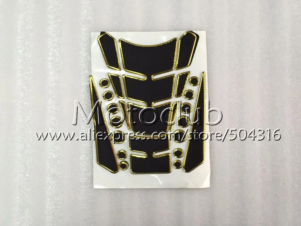 Углеродное волокно бак протектор для HONDA ST1300 2002 2003 2004 2005 2006 2007 2008 2010 ST 1300 STX1300 3D Бензобак Кепки стикер - Цвет: No 15
