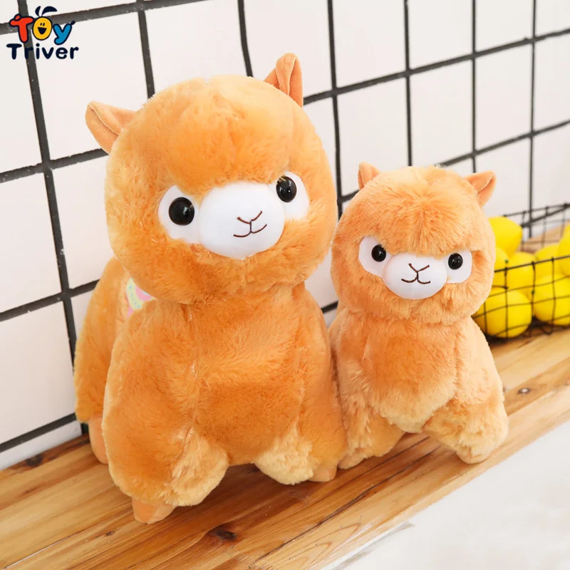 Кавайная альпака овечка баранина плюшевые игрушки мягкие животные кукла для