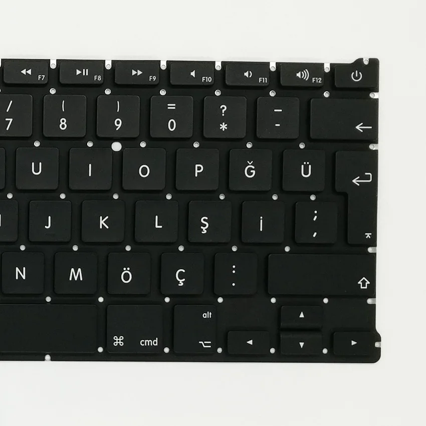 Новая турецкая Клавиатура для ноутбука с подсветкой MacBook Air 13 3 дюйма A1369 A1466 2011-2015