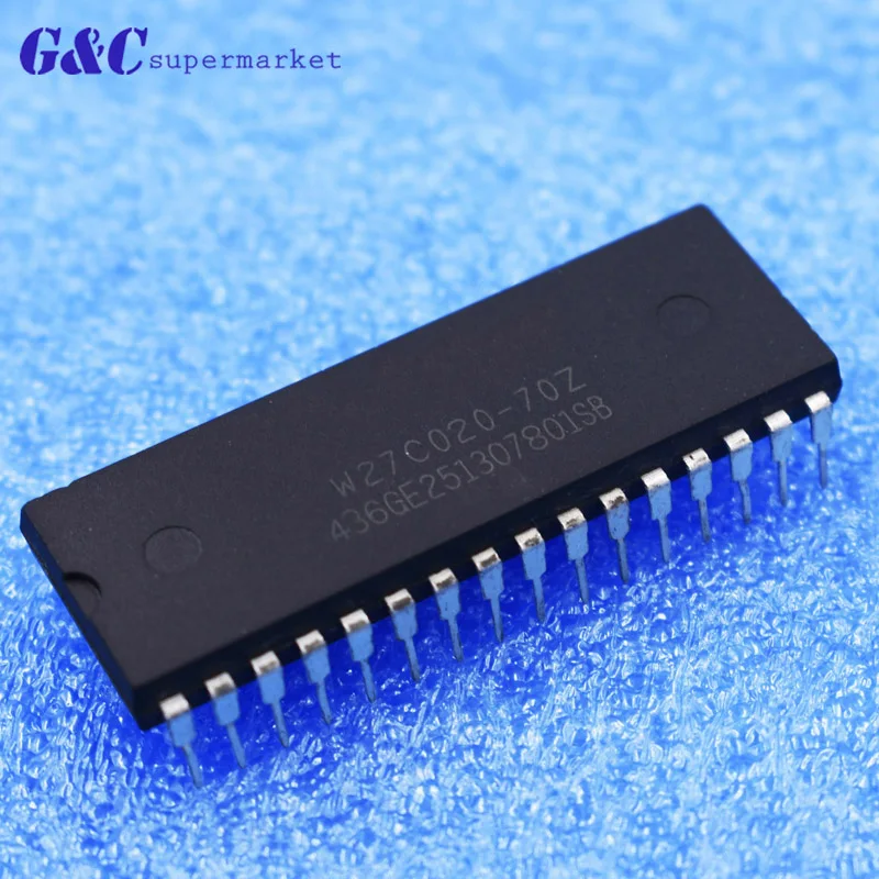 1 шт. 2 мегабит 256K x 8 OTP EPROM IC W27C020 70Z 27C020 32 булавки|Интегральные схемы| |