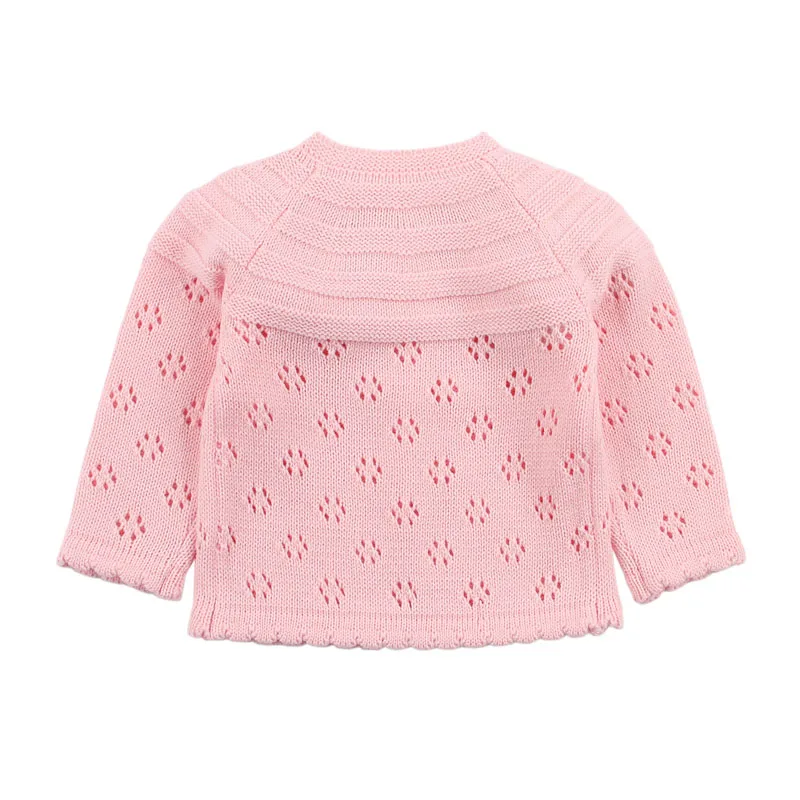 Кардиган для маленьких девочек свитер малышей пальто младенцев модная Милая