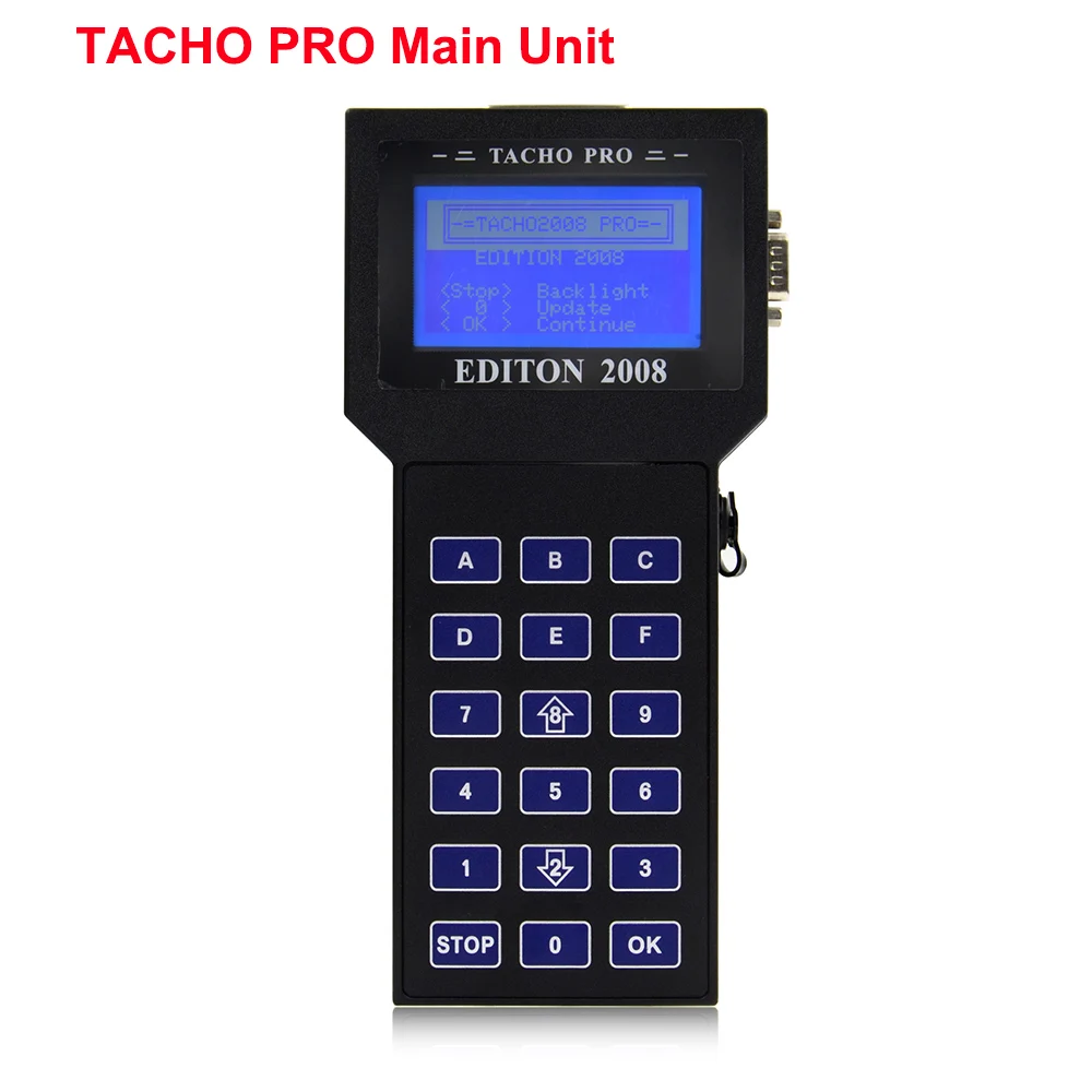 Tacho Pro Main Unit Профессиональный тахометр Pro 2008 июля плюс Универсальный программист для приборной панели разблокировка Тахометр Pro Универсальный программатор одометра инструмент - Цвет: Tacho Pro Main Unit
