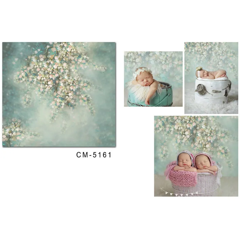 Фон для фотосъемки новорожденных малышей фон фоны весенний цветок детская