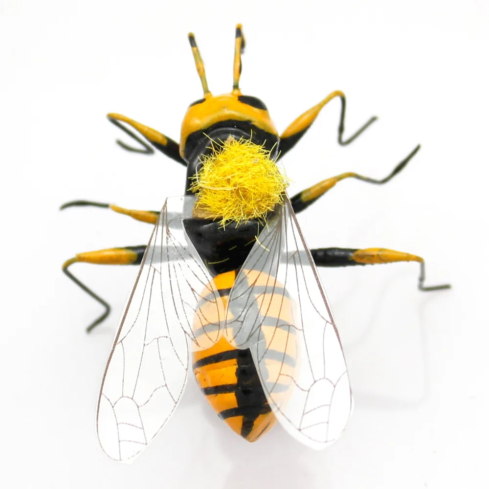 Булавка для галстука в стиле бумбля пчелы крыла насекомых Жуков шляпы лацкана