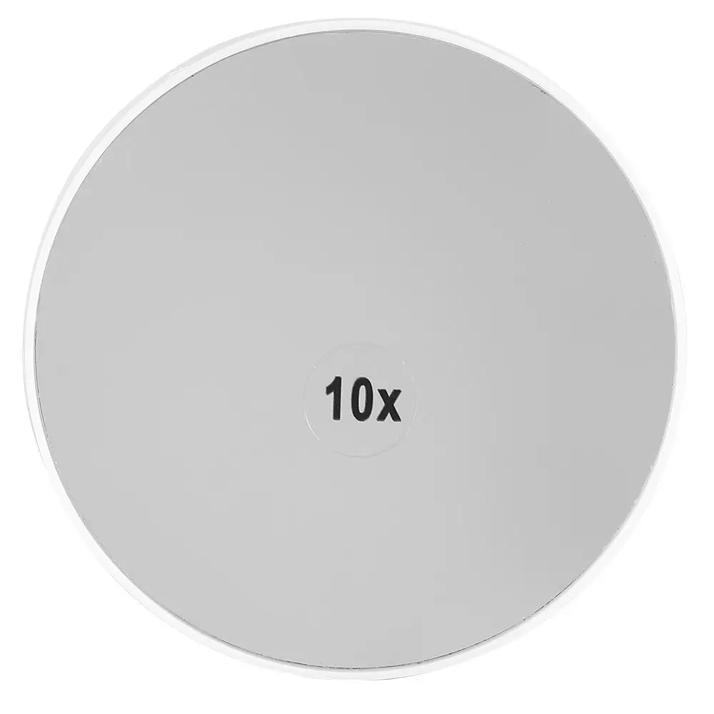 Зеркало для макияжа 10 кратное увеличение увеличенное зеркало с двумя присосками