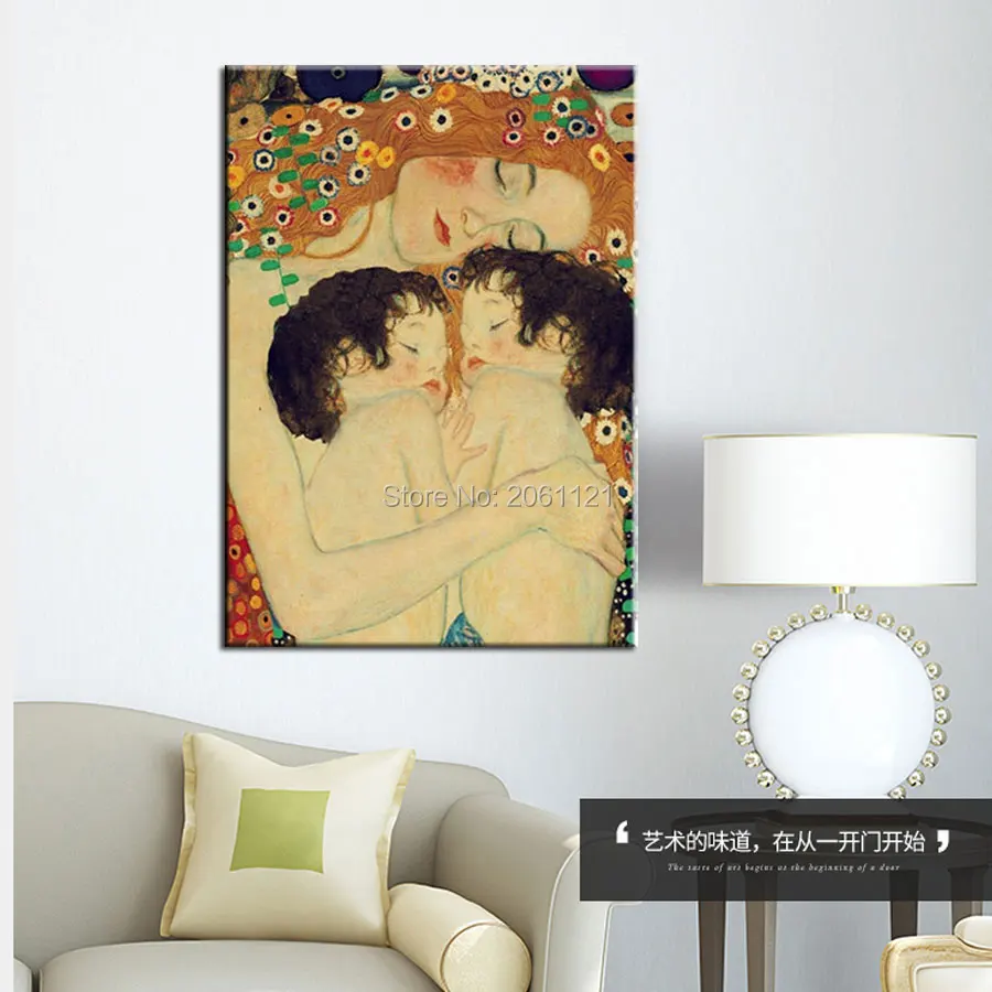 Ручная роспись мастер музейное качество картина маслом Густав Климт знаменитая