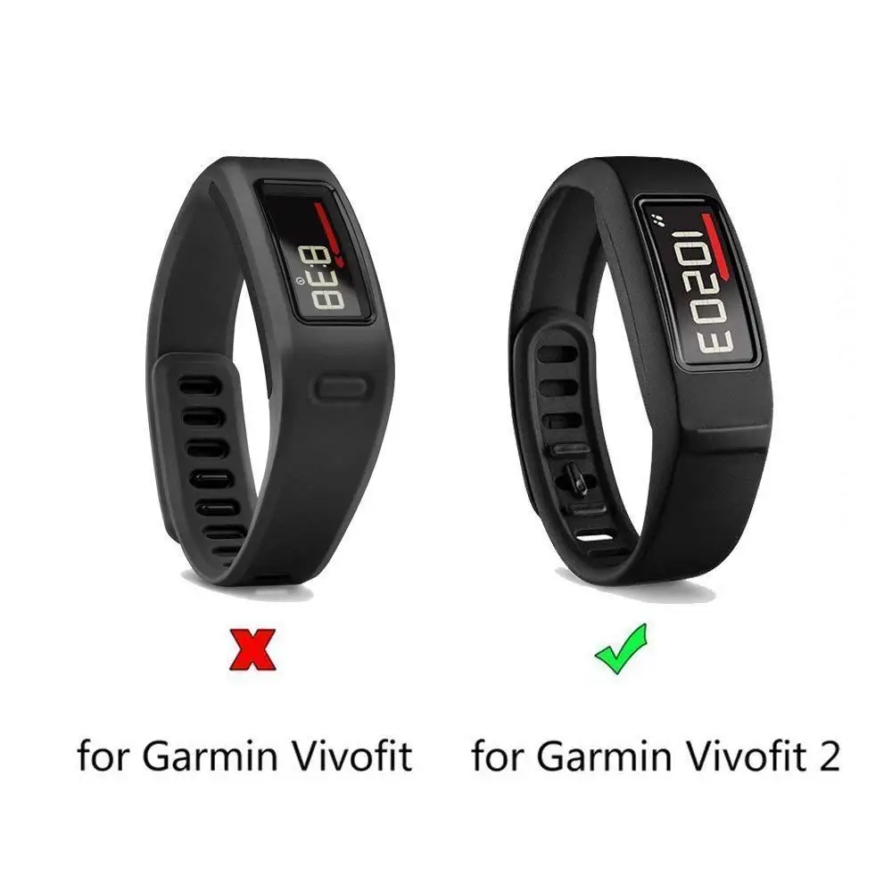Для Garmin Vivofit 2 часы с силиконовым ремешком ремешок для VivoFit Smartwatch мягкий браслет