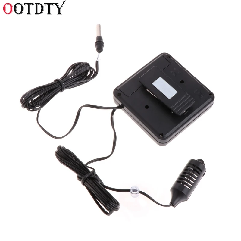 Цифровой термометр OOTDTY с ЖК дисплеем гигрометр дистанционным датчиком для