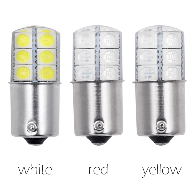 1 шт. p21w bay15d ba15s P21/5 Вт 1156 1157 led 12 в автомобильный стоп светильник белые и красные