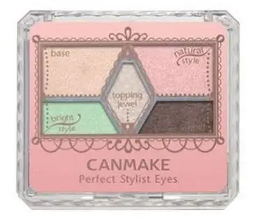 Горячие Япония оригинальные аутентичные COSME Awards продукт CANMAKE идеальный резной телесный цвет 5 цветов Тени для век