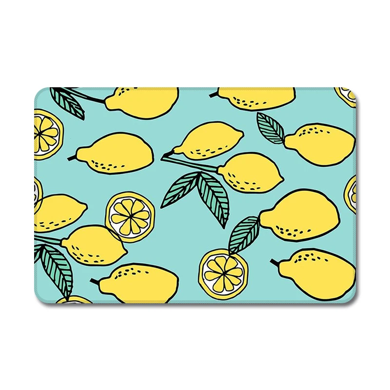 Мультяшный лимон лист авокадо грейпфрут классный дизайн натуральный резиновый