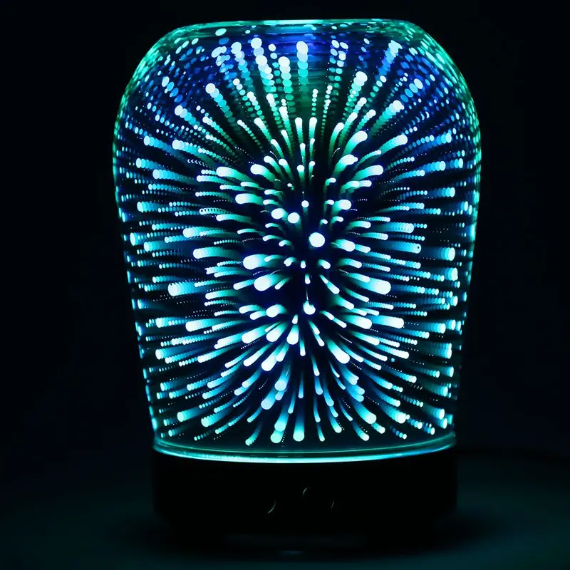 3D диффузор для эфирных масел 100 мл ультразвуковой увлажнитель ароматерапии с