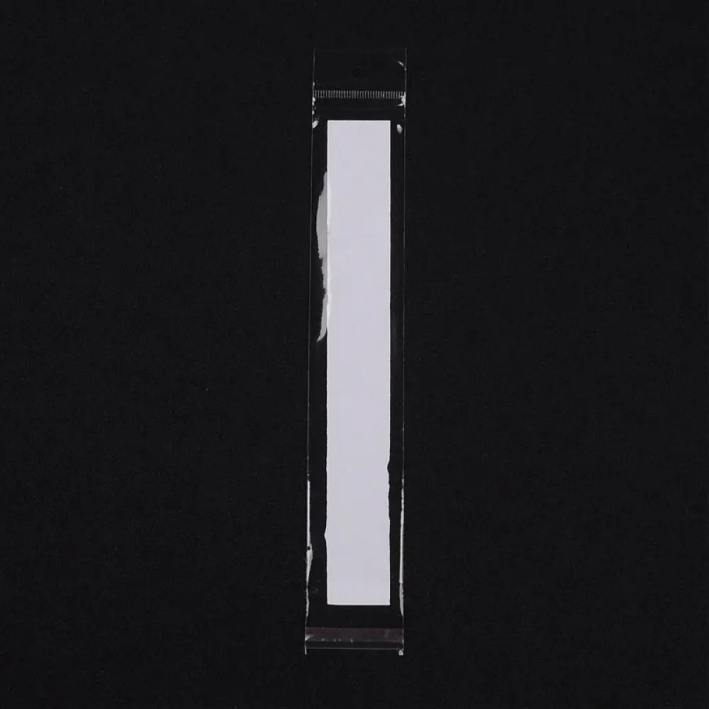 1000 шт./лот 265x40 мм (10 43 &quotx 1 57&quot) прозрачные прямоугольные самоклеющиеся