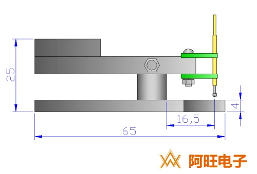 Зажимное приспособление для сжигания пусконаладочная загрузка пружинный штырь 2